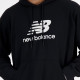 New Balance Ανδρικό φούτερ Stacked Logo French Terry Hoodie